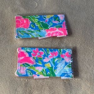 NWT Lilly Pulitzer children face masks set of (2)